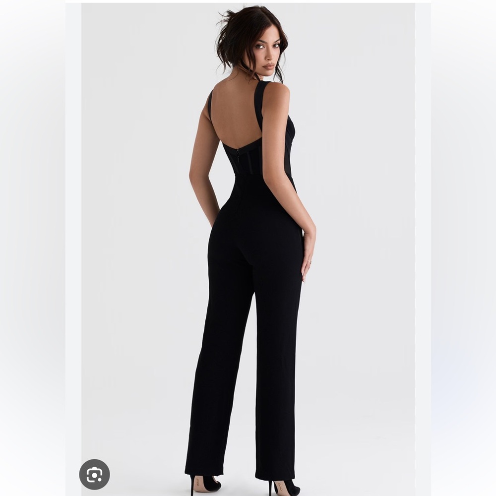 SOLD. NWT House of CB Corset Jumpsuit - Picture 5 of 9